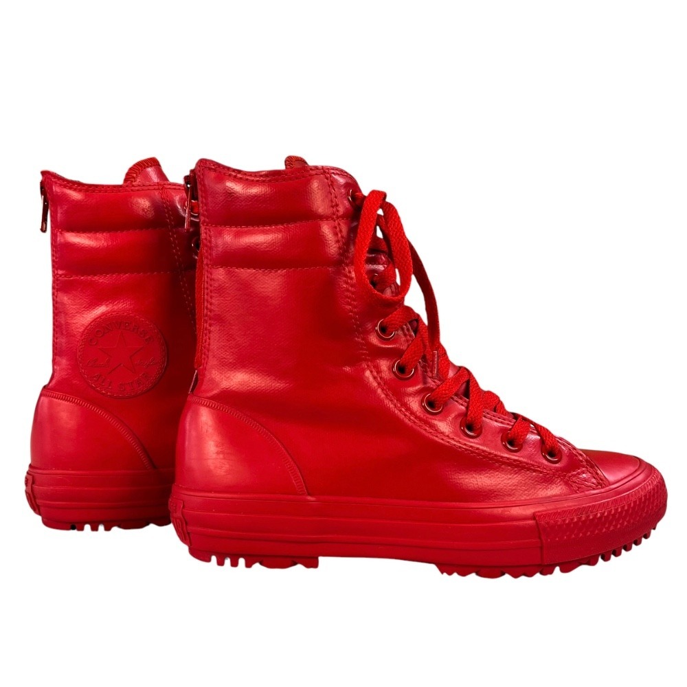 Converse Red Ankle Boots